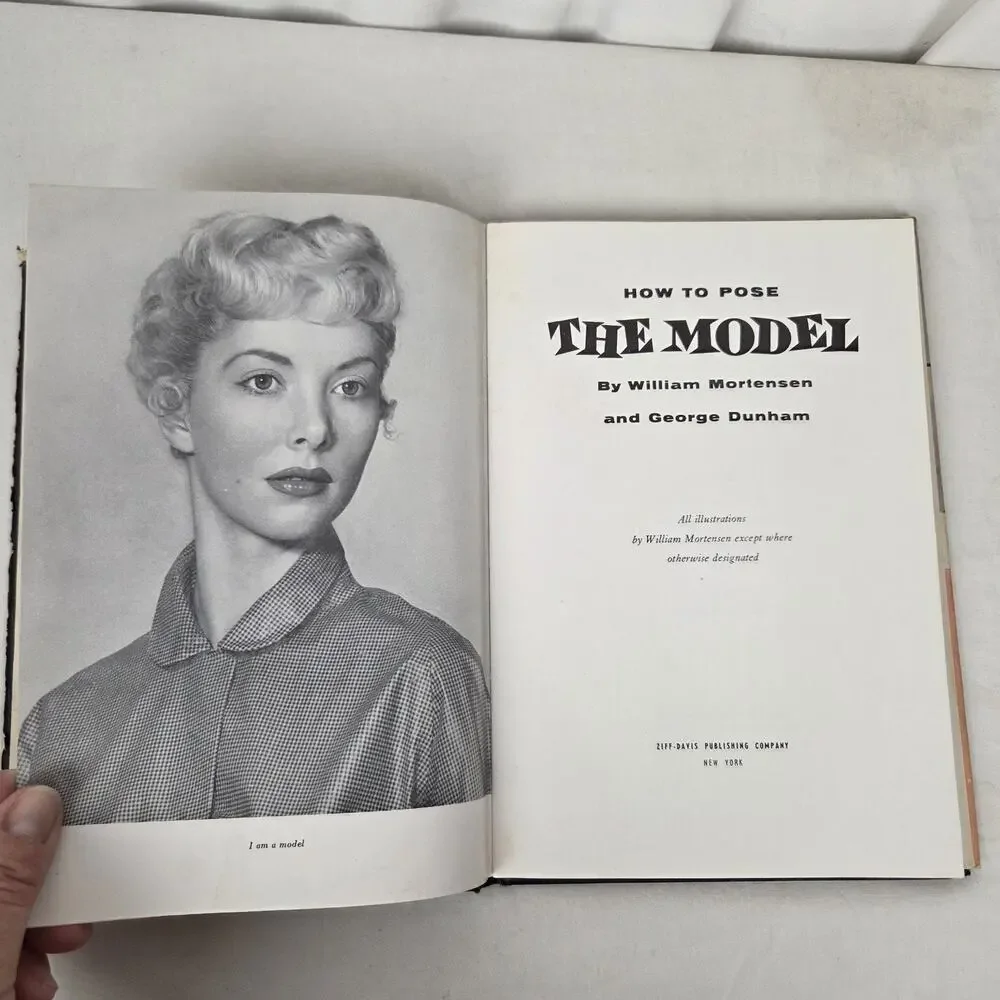 How to Pose the Model by William Mortensen and George Dunham Photography Book